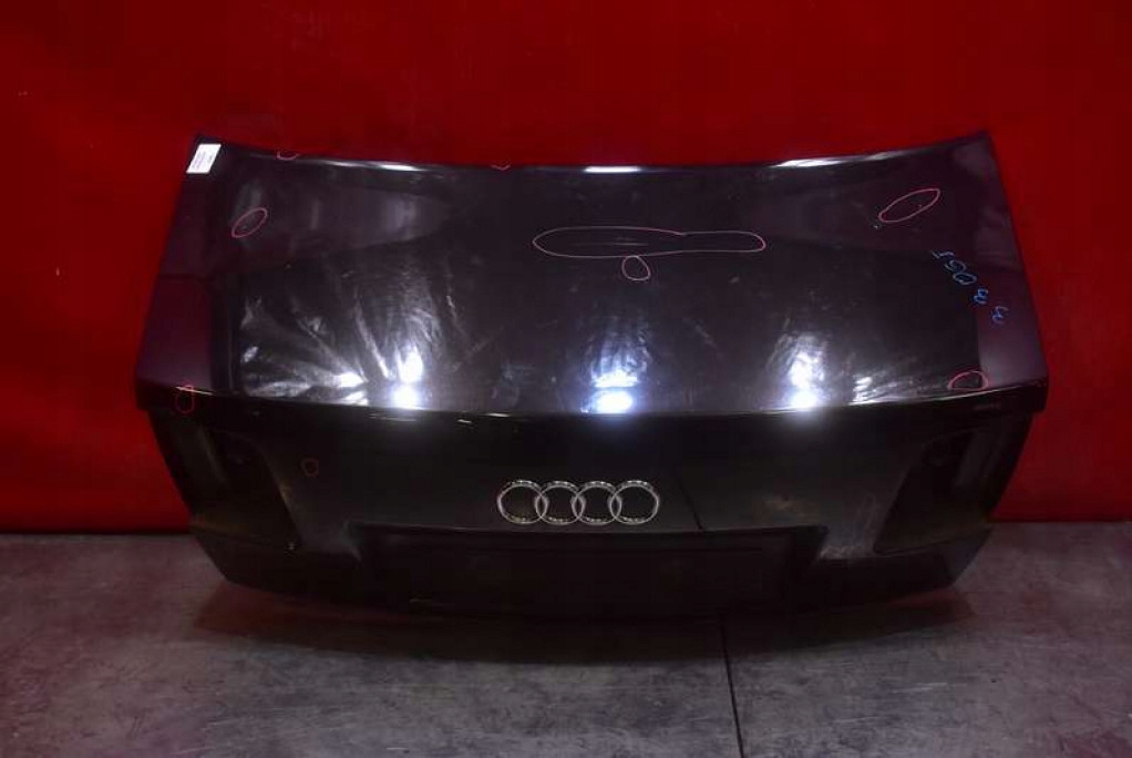 фото №1, Кришка багажника багажника задня задня czarna audi a8 d3 lift 05-07