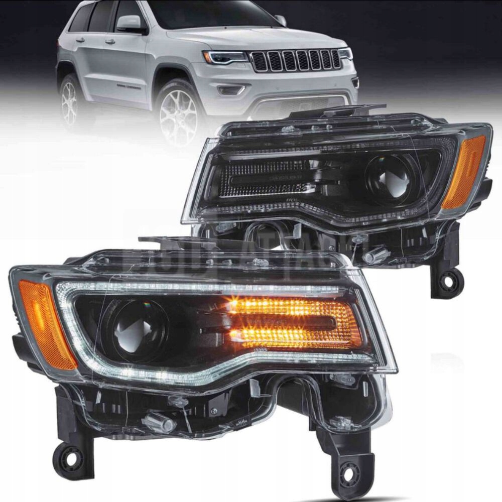 Купити Фари ліхтарі  передні led - гомологація jeep grand cherokee 2014-2021