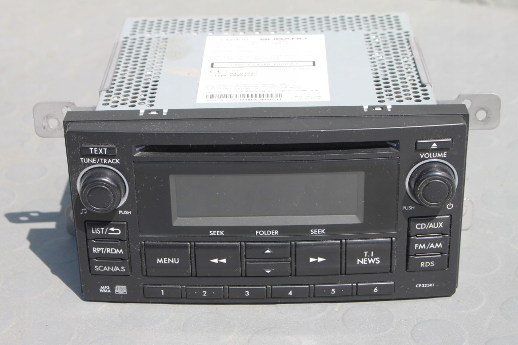 фото №2, Радио проигрыватель cd mp3 subaru forester iii 08-12