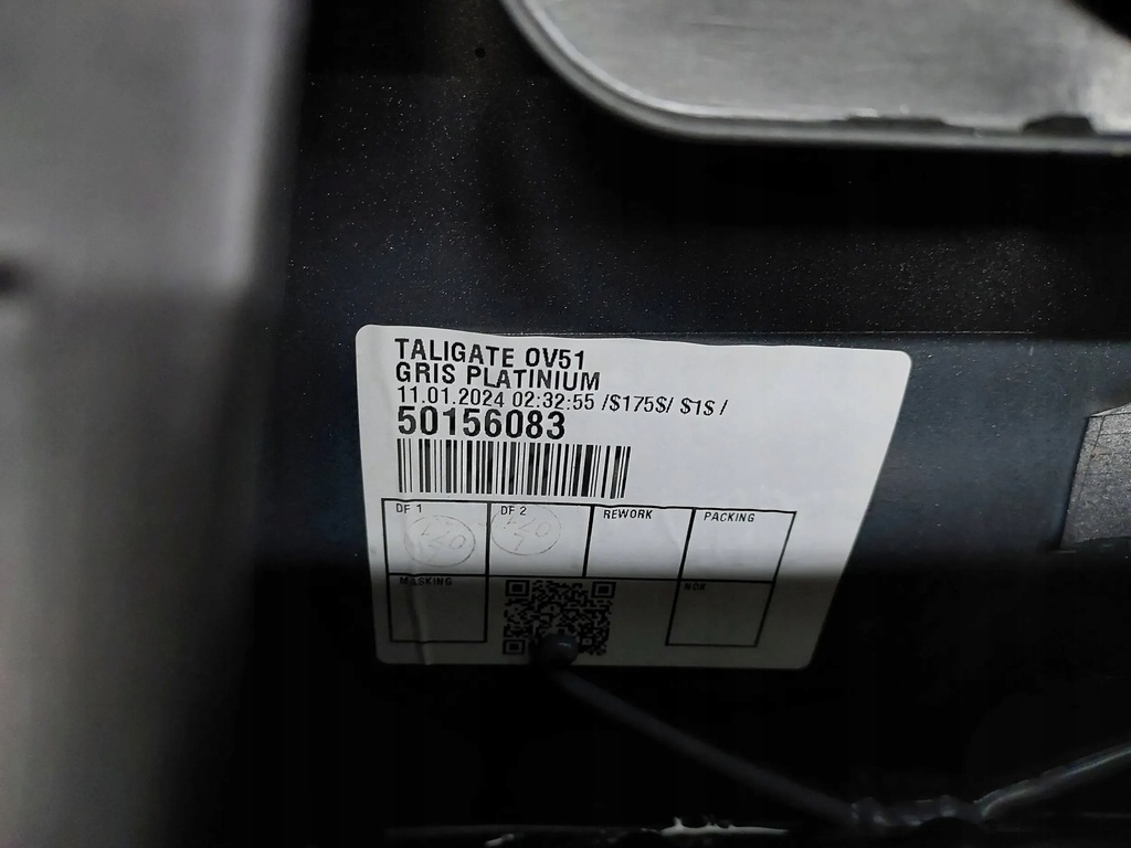 фото №14, Opel astra l vi 2022 кришка багажника задня задня кришка багажника fv