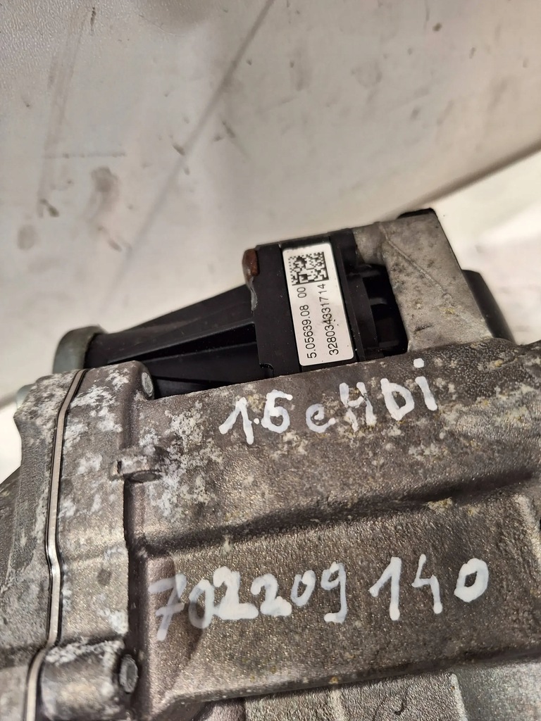 фото №5, Клапан egr 50563908 peugeot 208 1.6ehdi 12-