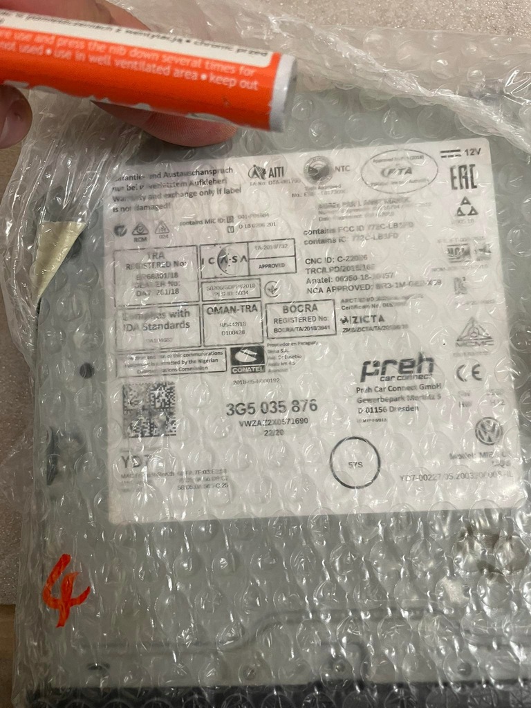 фото №10, Vw passat arteon навигация 3g5035876 5g6919606c