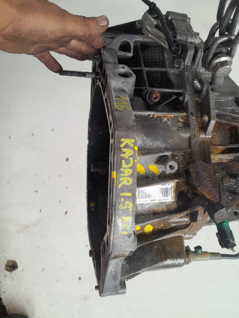 фото №6, Коробка передач передач renault kadjar 1.5 dci tl4k9f1