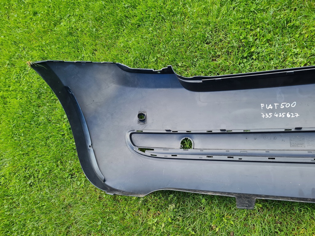 фото №8, Бампер задня fiat 500 pdc хром 735425627 гарний