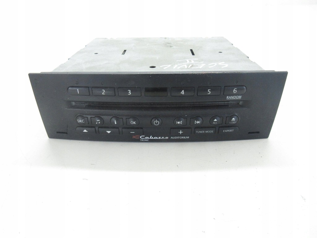 фото №1, Renault grand scenic megane ii радіо заводський cabasse + kod