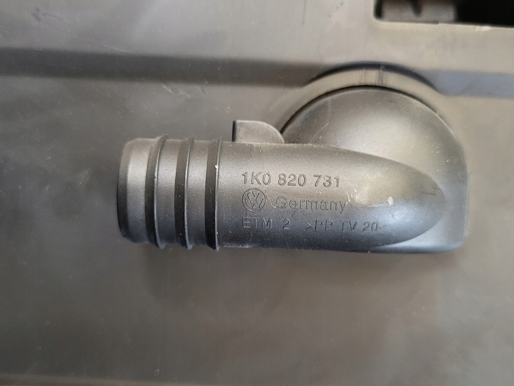 фото №13, Бардачок полиця пасажира з панелі патрубок dekor vw golf v 1k оригінальний номер europa