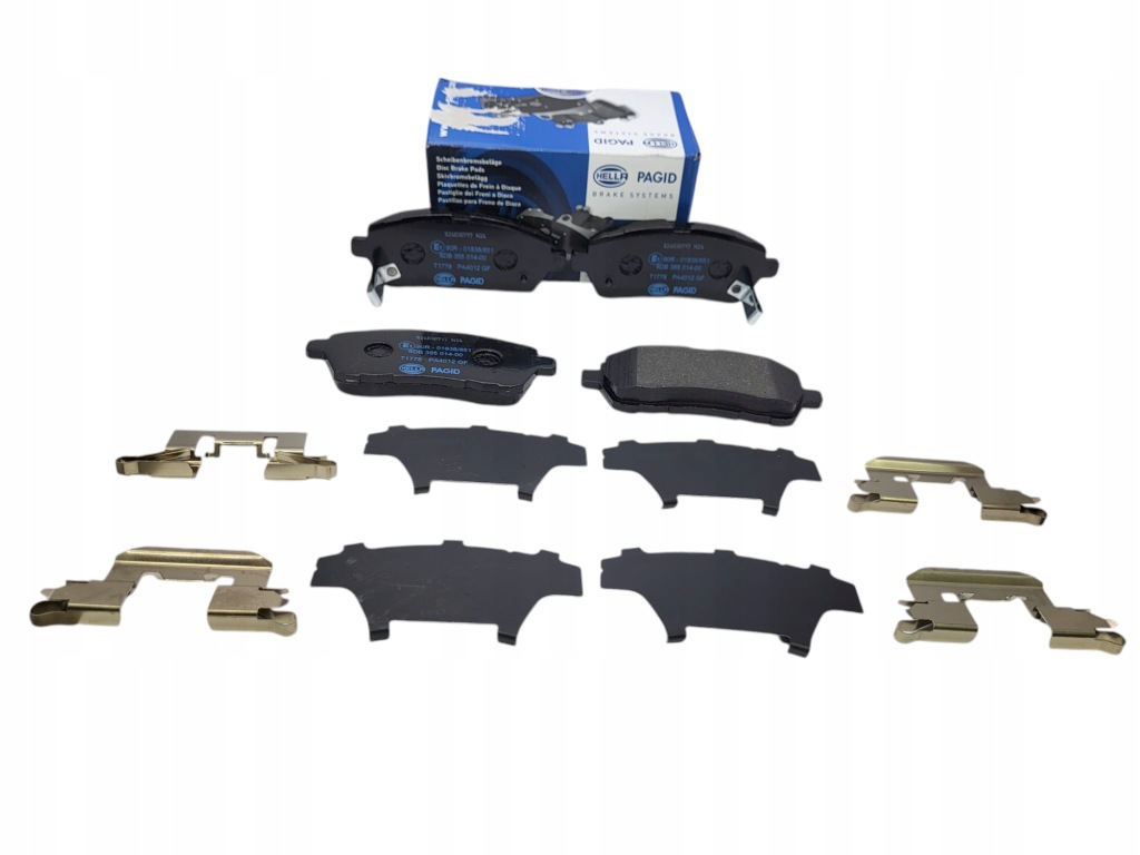 фото №1, Гальмівні колодки перед daihatsu materia sirion ford fiesta focus mazda 2 suzuki swift