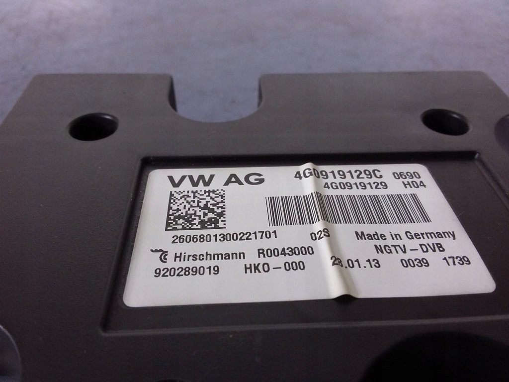 фото №4, Audi a8 d4 блок керування тюнер радіо tv