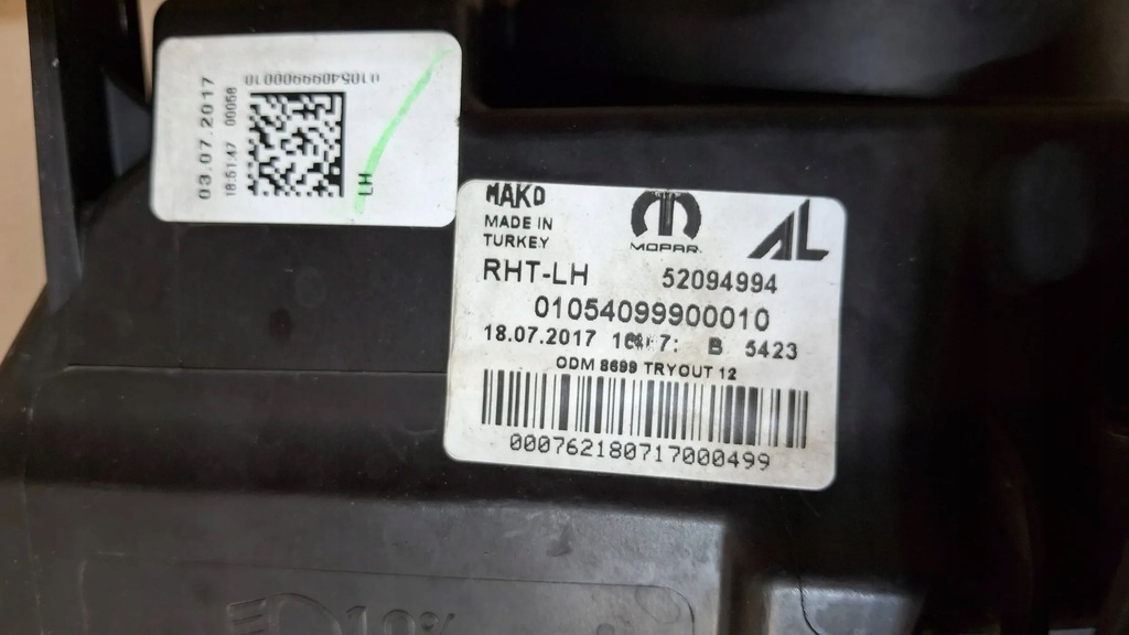 фото №10, Лампа перед передня ліва fiat tipo ii 52094994