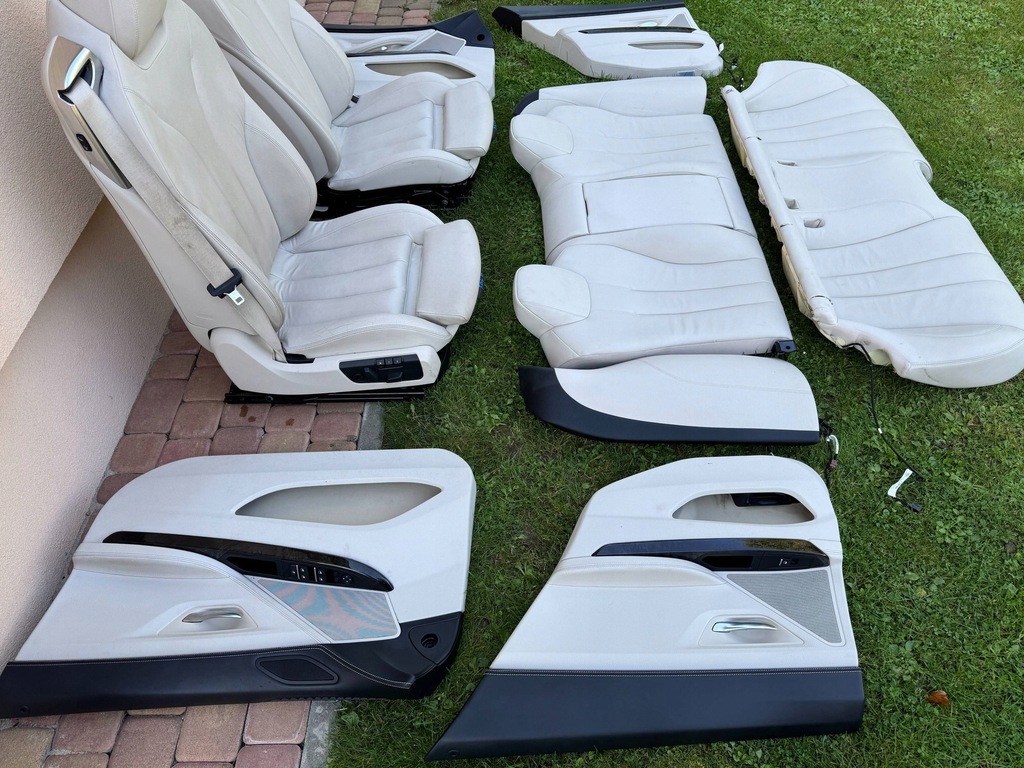 фото №8, Bmw f06 сиденья заднее сиденье обшивки комплект anglik