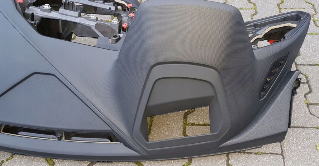 фото №6, Bmw f40 2 f44 приборная панель приборная панель navi hud czarna bez нити szwu динамика оригинал