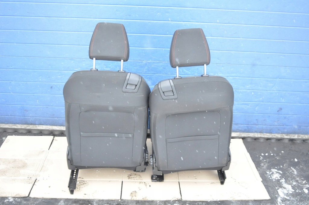 фото №10, Ford fiesta mk8 3d st-line сидіння заднє сидіння anglik + подушки безпеки w сидіння