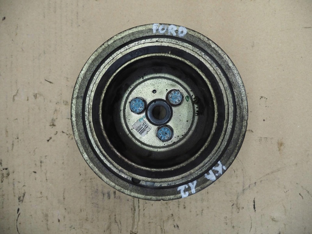 фото №1, Ford ka mk2 1.2 шкив коленчатого вала 2008-16