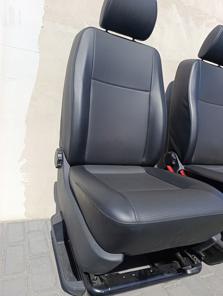 фото №8, Vw t6.1 комплект сидінь передніх сидіння пасажир водія сидіння перед