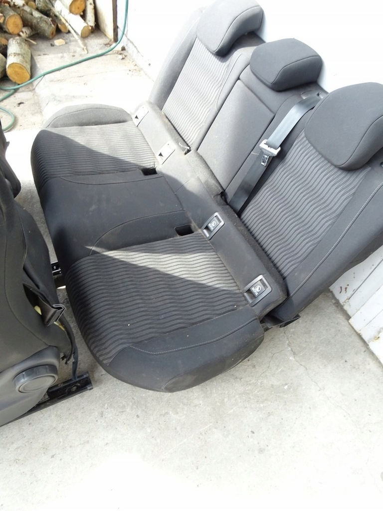 фото №6, Peugeot 308 ii t9 сидіння заднє сидіння ремені болти комплект hb