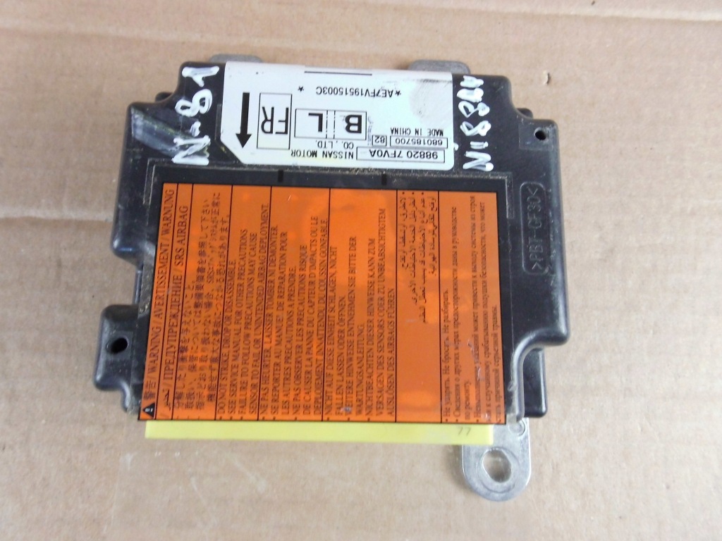 фото №1, Nissan x-trail t32 датчик модуль подушка безопасности подушек