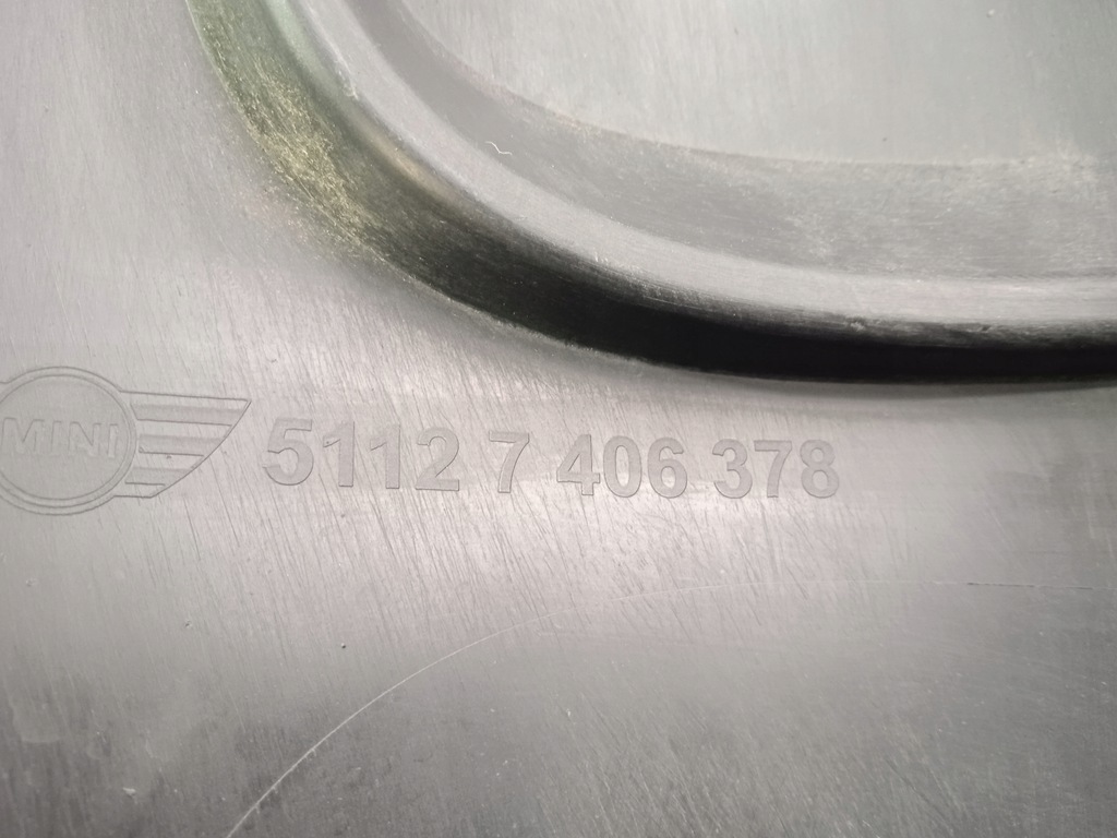 фото №13, Mini f60 countryman накладка диффузор бампера задняя