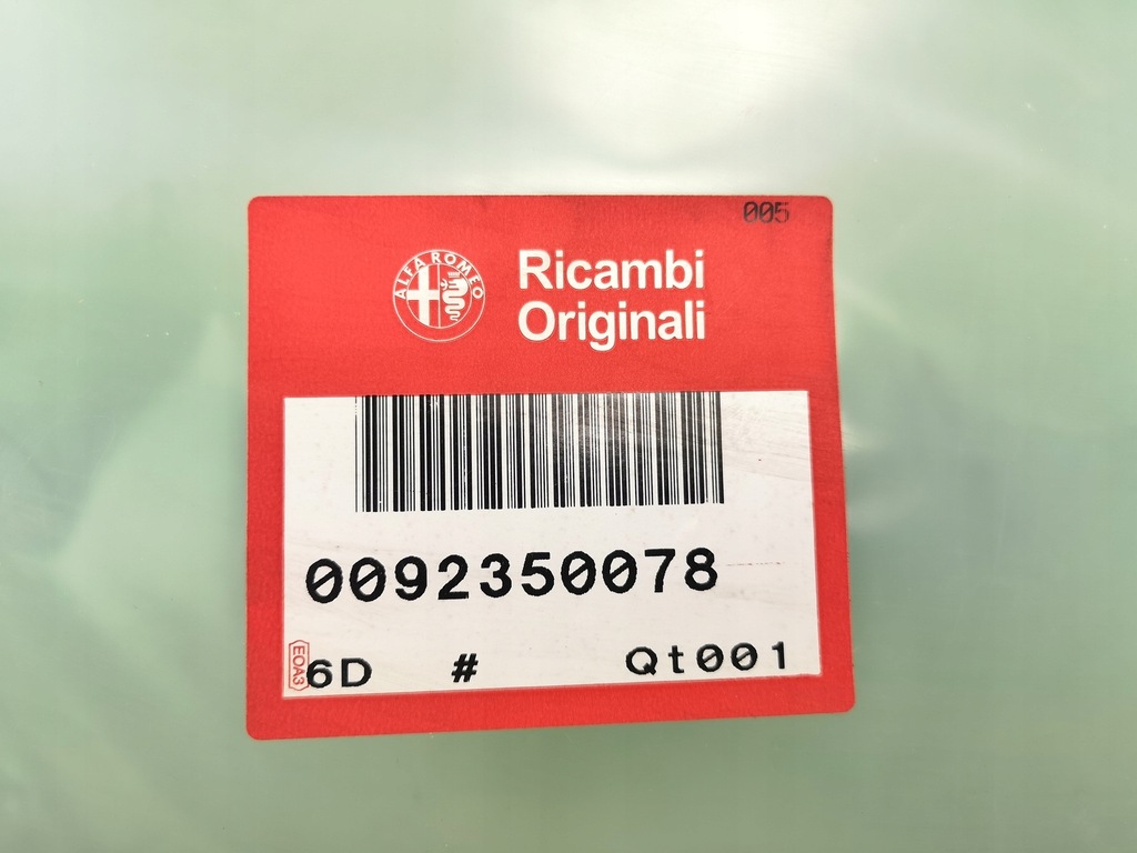 фото №4, Скло двері лівий перед alfa romeo 166 1998-2007 оригінал aso