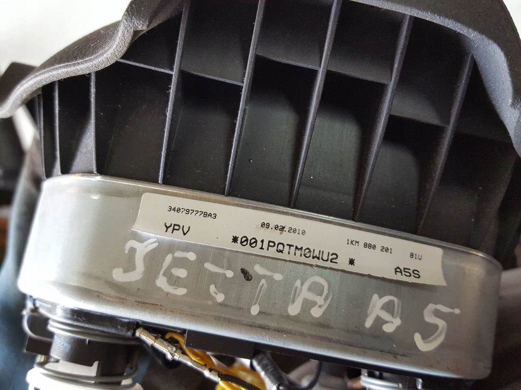 фото №5, Vw jetta v 05-10r подушка подушка безопасности водителя