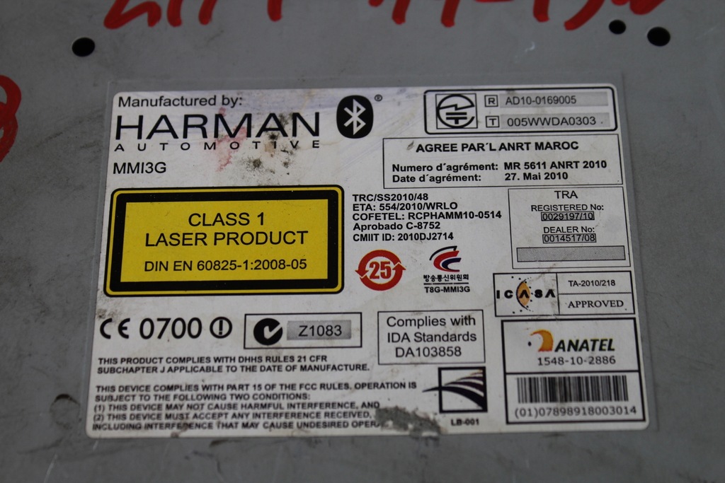 фото №5, Радио оригинальные cd audi a4 s4 b8 11-15r lift