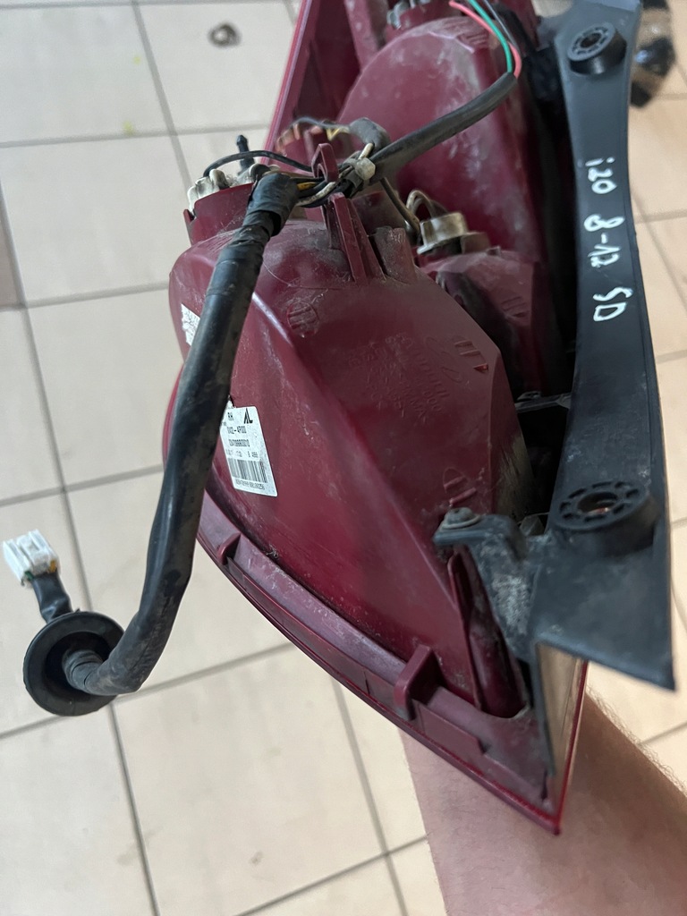 фото №10, Hyundai i20 8-12 5d лампа задняя задняя