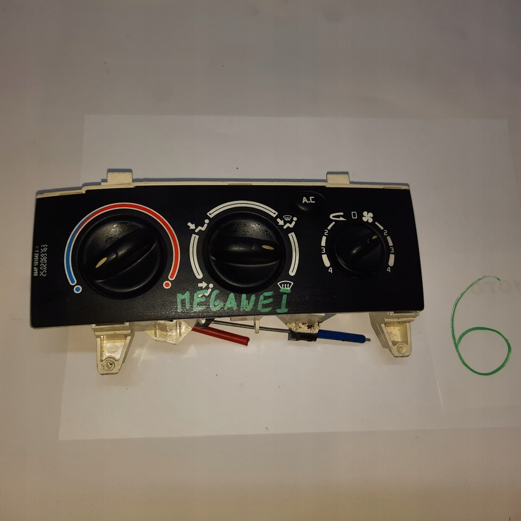 фото №1, Renault megane i панель обдув valeo 663391j