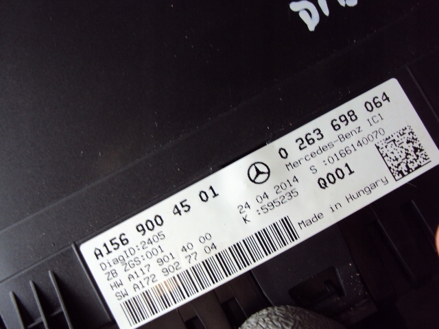 фото №8, Лічильник прилади mercedes gla w156 дизель