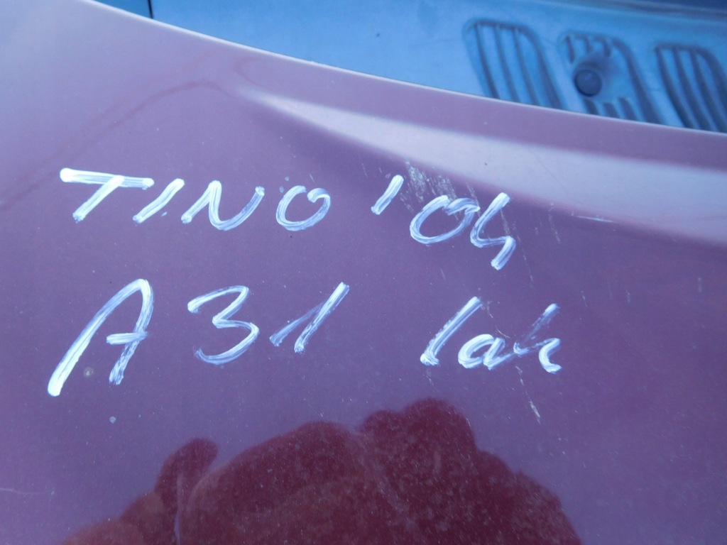 фото №7, Капот almera tino 2004 цвет a31