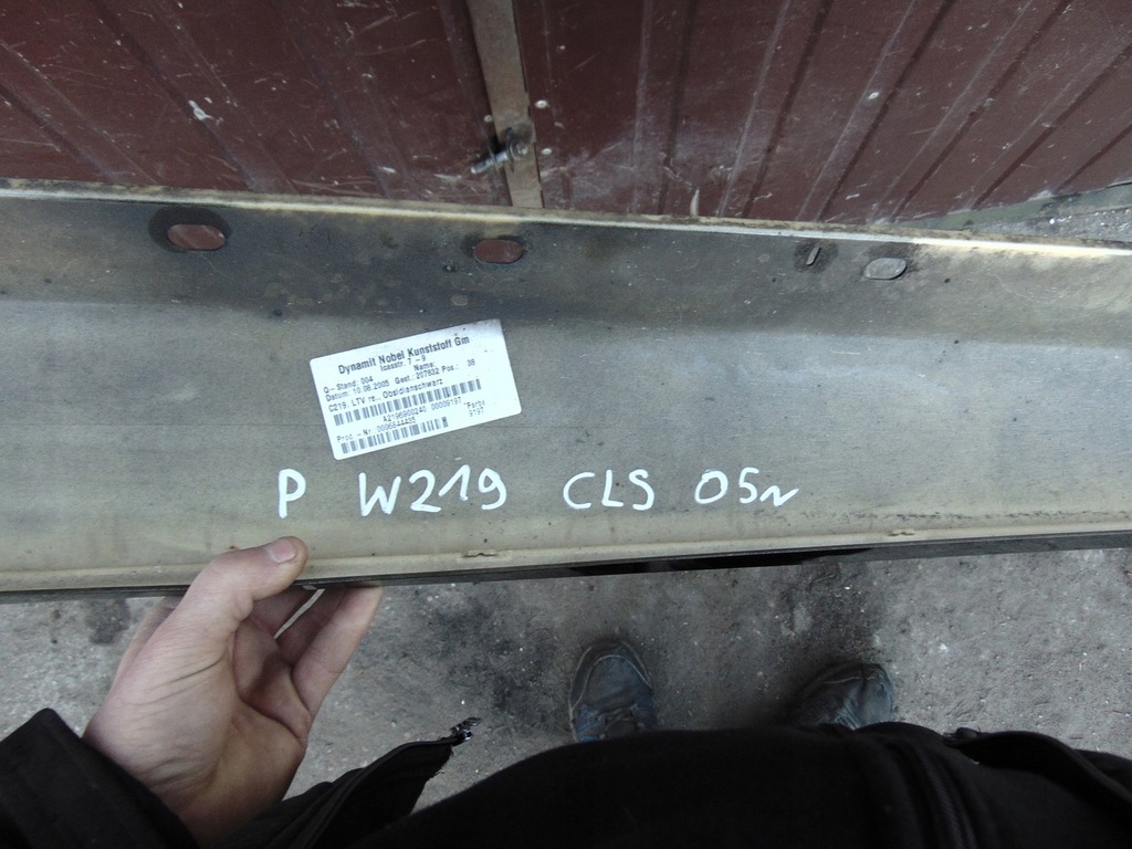 фото №9, Молдинг накладка поріг права c197 mercedes w219