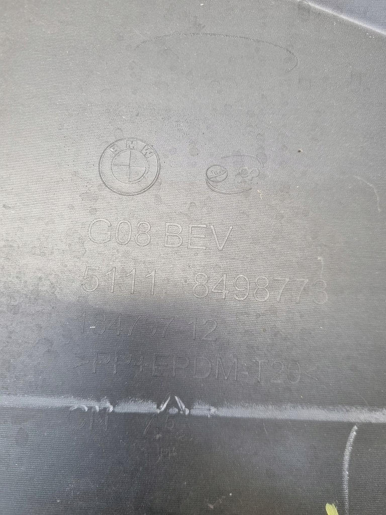 фото №14, Bmw ix3 g08 бампер перед передній решітка радіатора