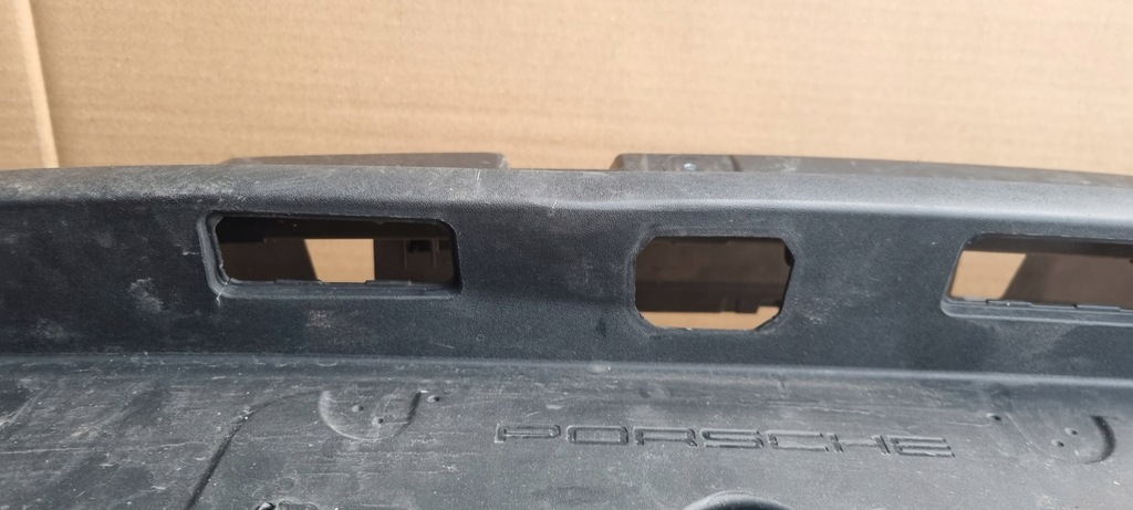 фото №9, Porsche macan gts lift 2020- 95b807521a накладка бампера бампер спойлер