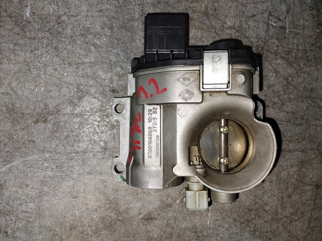 фото №1, Дроссельная заслонка 8200166869 renault clio 1.2 16v