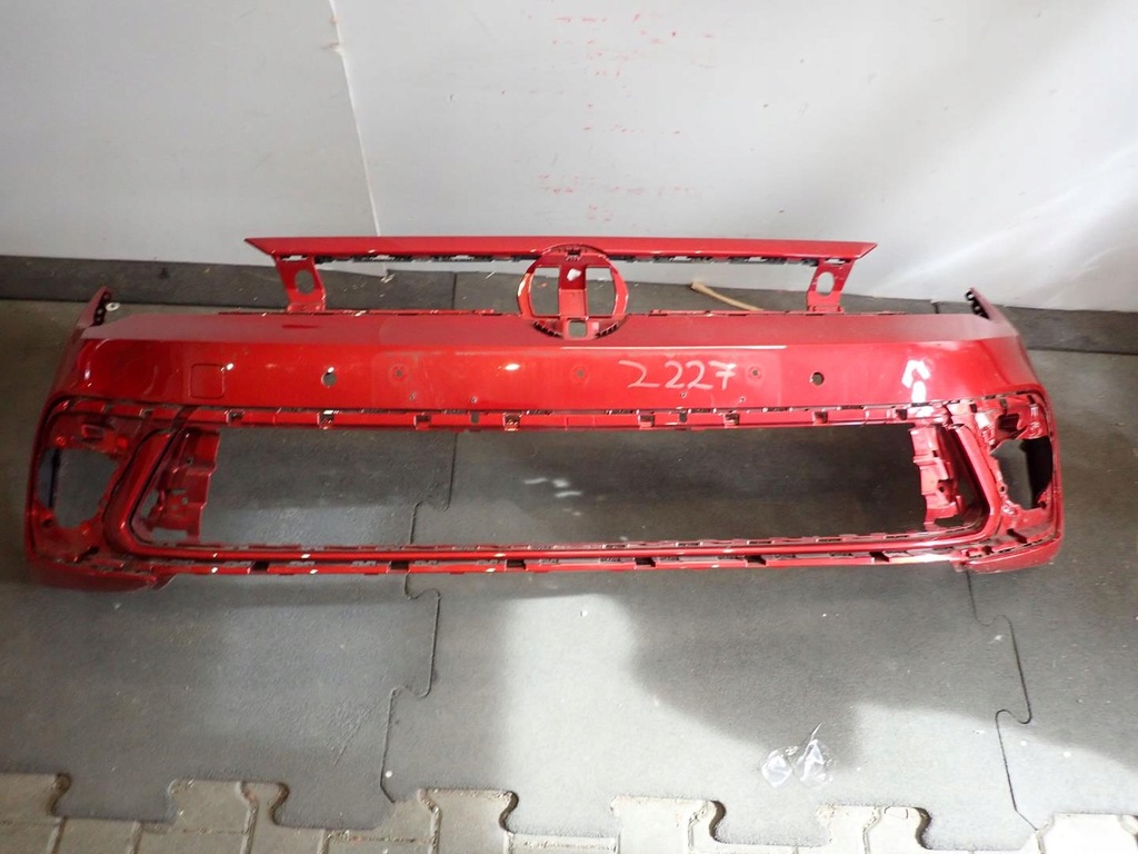 фото №1, Бампер перед передний vw polo vi lift 2021- r-line