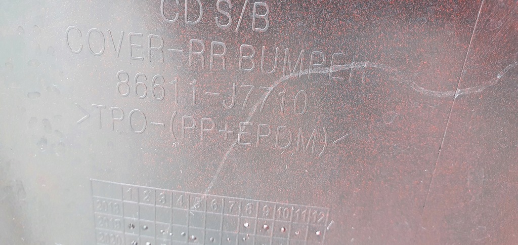 фото №14, Pro ceed iii gt 2018- бампер задняя оригинал d187