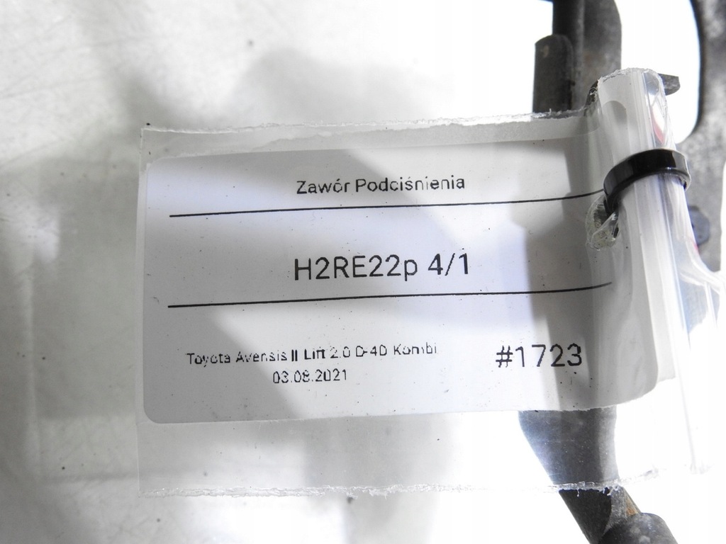 фото №8, Клапан вакуумa toyota avensis ii t25 2.0 d4d