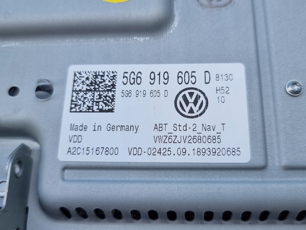 фото №9, Vw atlas 3.6 awd r-line дисплей экран модуль навигация 2018-