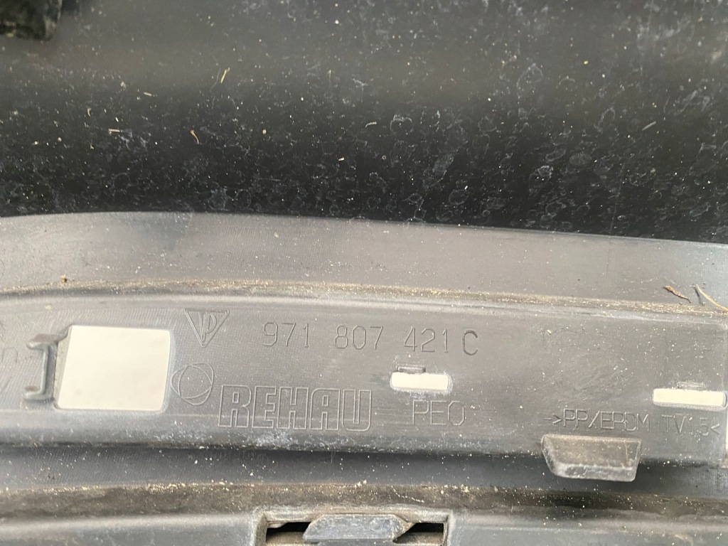 фото №13, Porsche panamera 971 sport бампер перед передний чёрный 97180421c 971807521