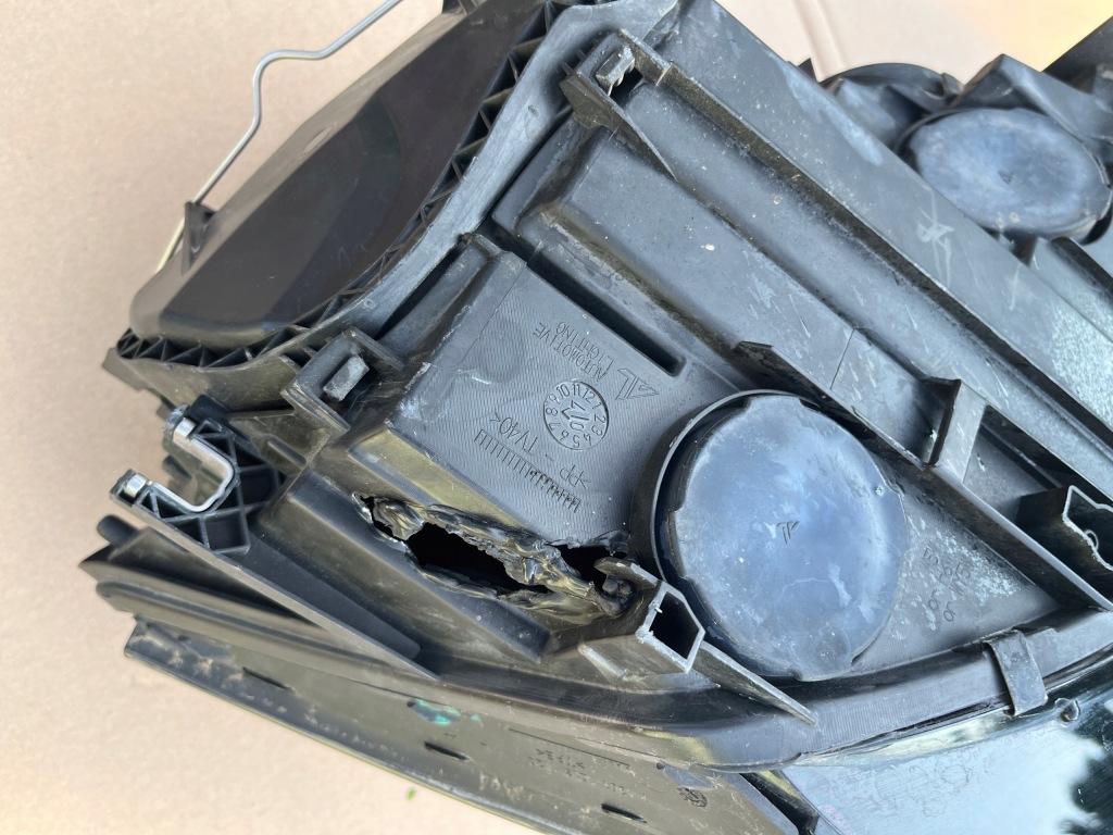 Лампа левая eu audi tt 8j0 czarna 2006 - 2014 . Киев