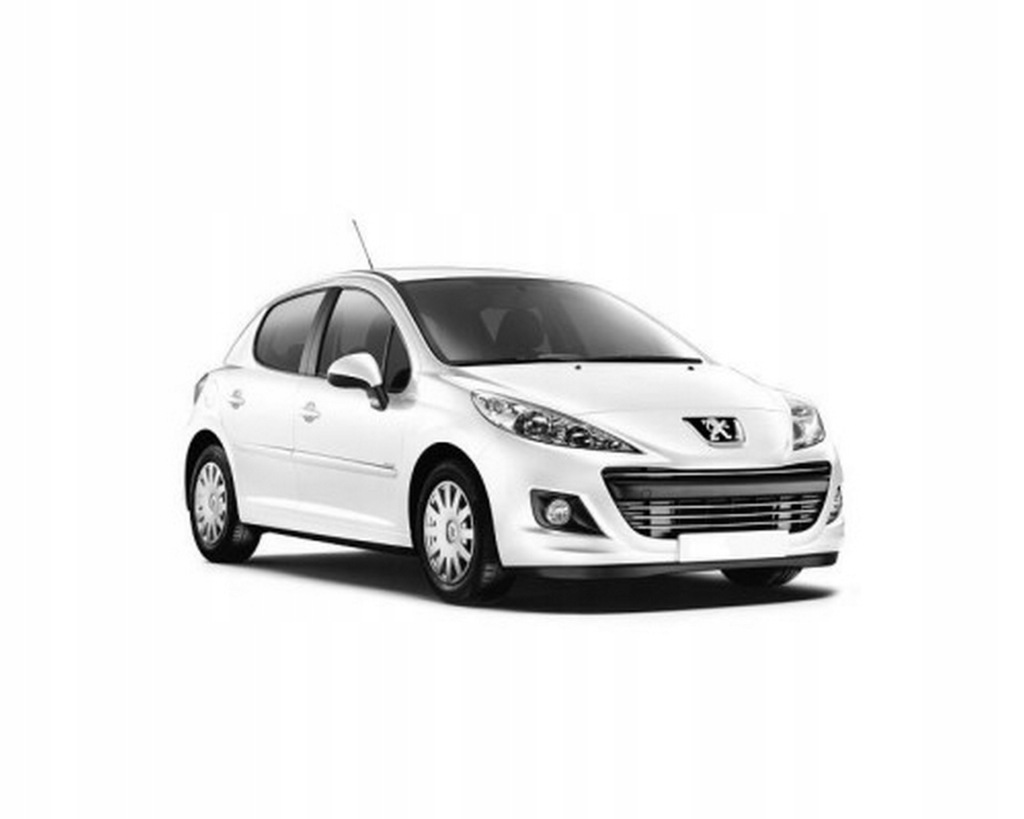 фото №2, Peugeot 207 рамка противотуманной фары левая решётка радиатора