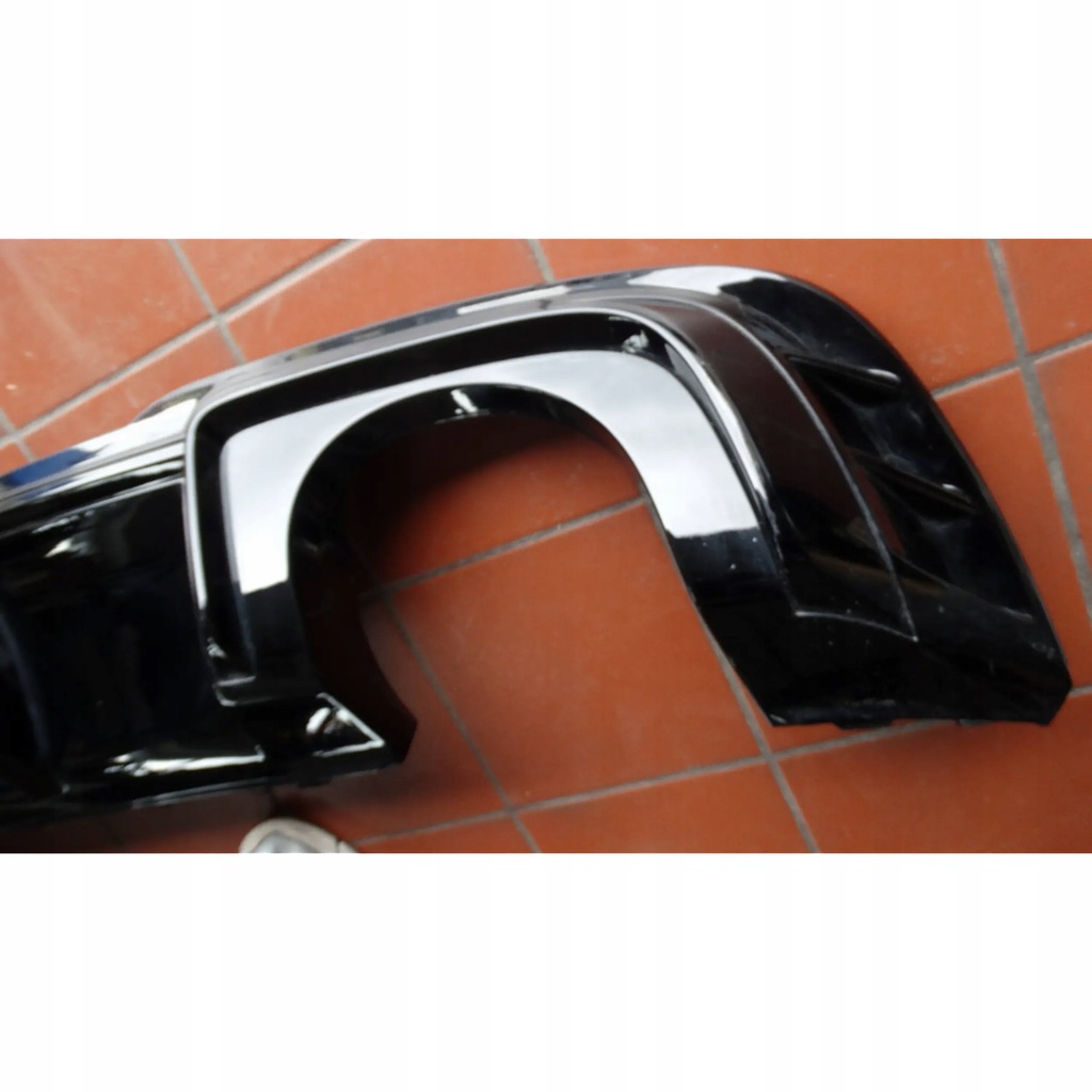 фото №9, Диффузор накладка бампера задняя 8v4807521ab audi rs3 lift