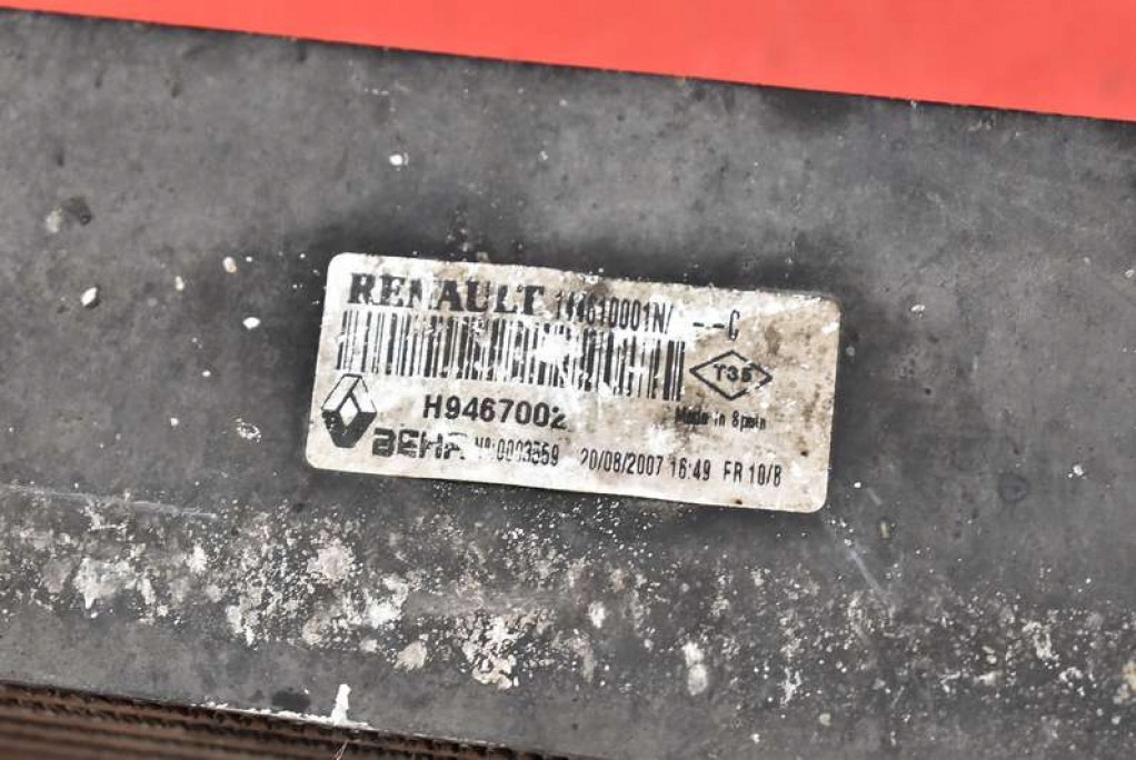 Радиатор интеркулер h9467002 renault laguna 3 3 1.9 dci 131 km 07-11 Цена