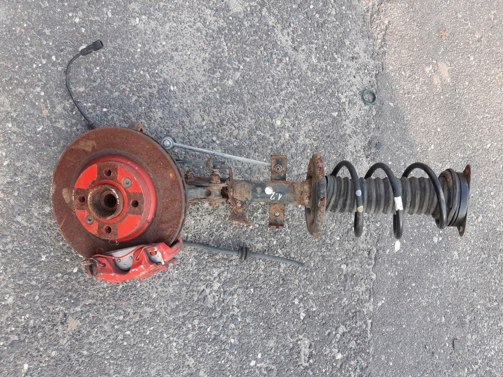 фото №1, Амортизационная стойка поворотный кулак правый clio iv 1.2