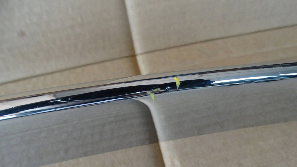 фото №6, Молдинг хром бампера перед 620844457r renault scenic iii