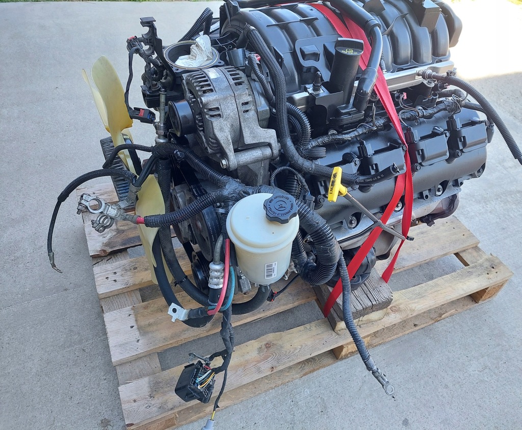 фото №9, Двигатель kompletny ezh 53022755la p53022755la dodge ram 4 iv 1500 5.7 v8 hemi