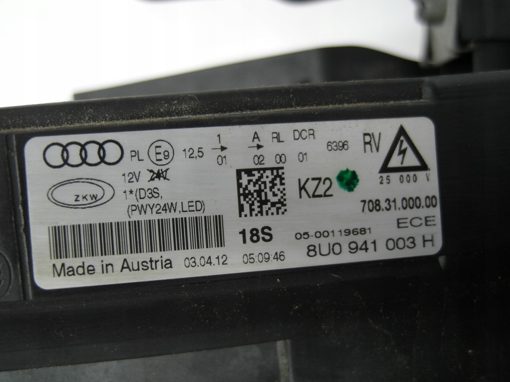 фото №8, Audi q3 8u bi ксенон idealna лампа передняя левая перед