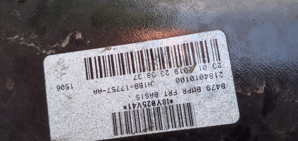 Бампер перед передній ford fiesta mk8 17-20rok org в Україні