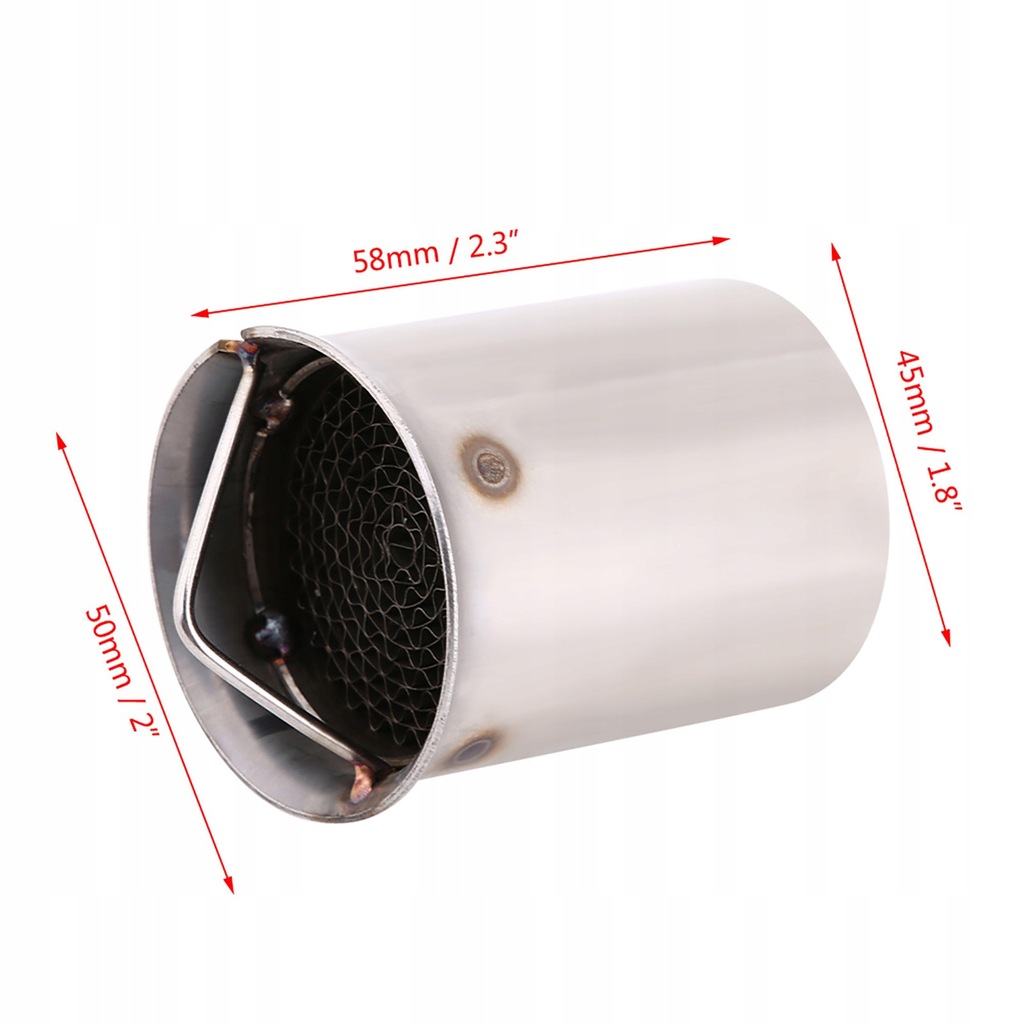 фото №10, 51mm универсальный гаситель трубы выпускной motocykla гаситель hałasu стиль 5