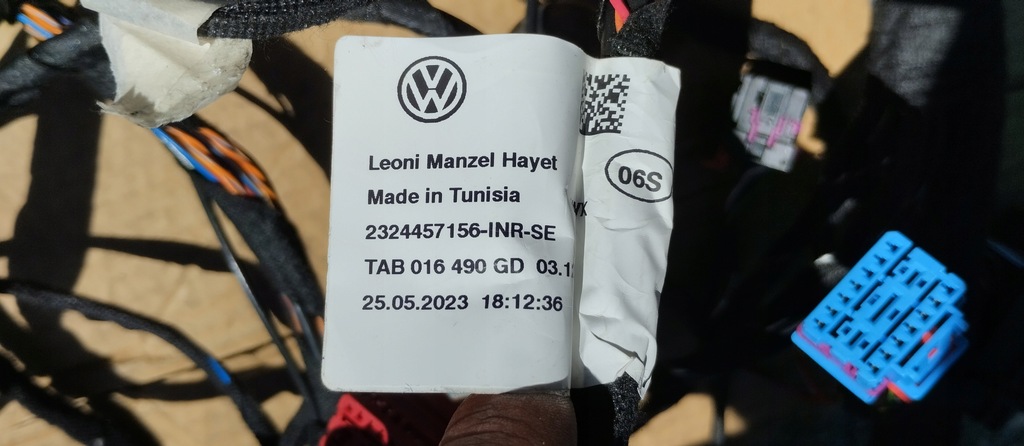 фото №6, Электропроводка жгут салона volkswagen id.4 23r vw id4 11a971100