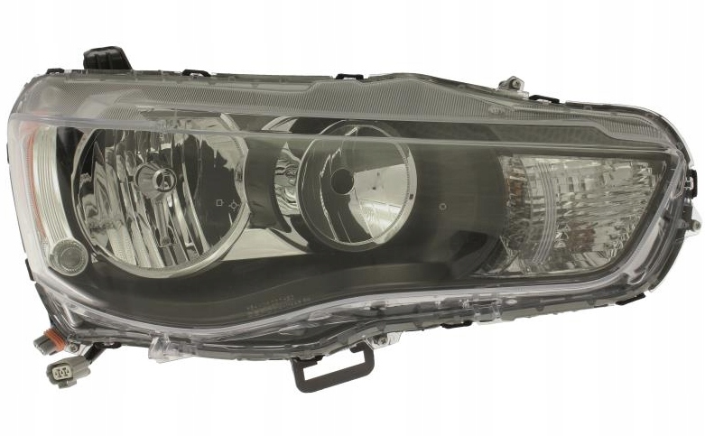 фото №1, Фара mitsubishi outlander ii 2006-12 hb3/hb4 правый регулируемый. электрический.+ поворотник