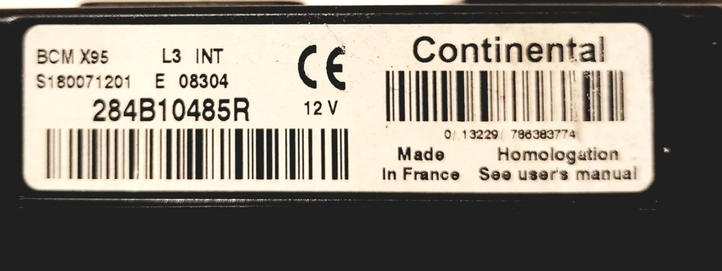 фото №3, Модуль bsm renault megane iii 1.9dci